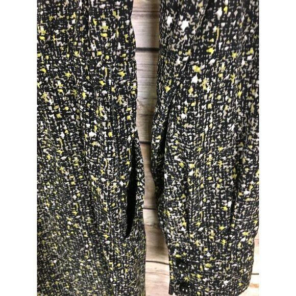 Gap Size 2 Button Front Dress Gathered Waist - Picture 7 of 9